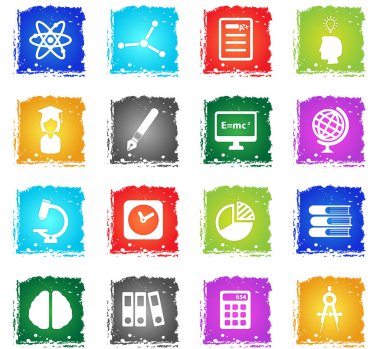 Üniversite sadece simgeleri