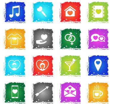 Sevgililer günü sadece simgeleri