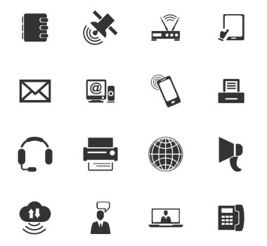 iletişim Icon set