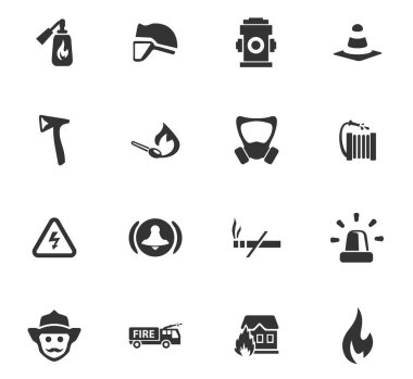 İtfaiye Icon set
