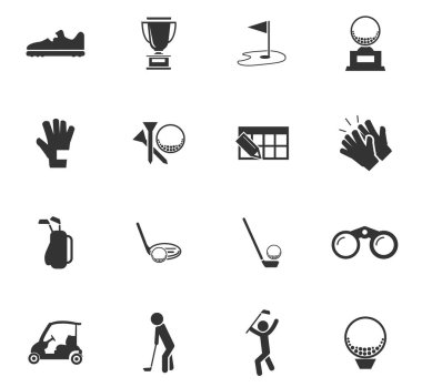 Golf Icon set