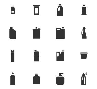 ev Kimyasalları Icon set