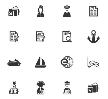 iş Icon set