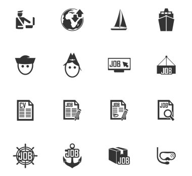 iş Icon set