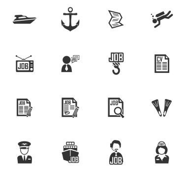 iş Icon set
