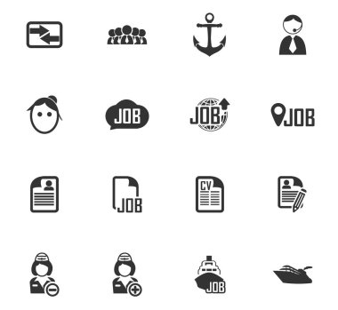 iş Icon set
