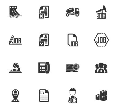 iş Icon set