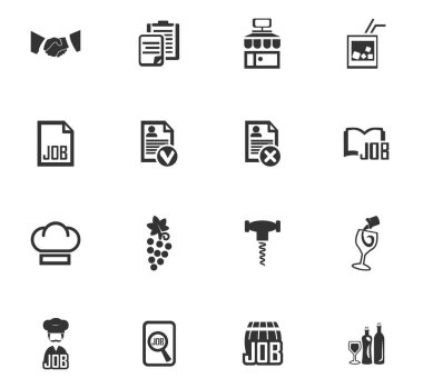 iş Icon set