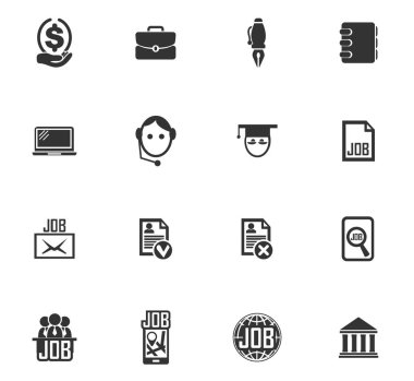 iş Icon set
