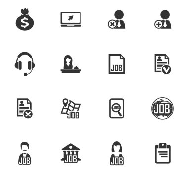 iş Icon set