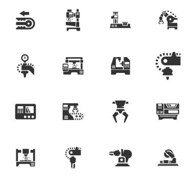 makine aletleri Icon set