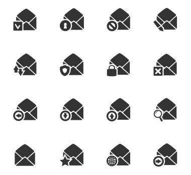 mektup ve Zarf Icon set