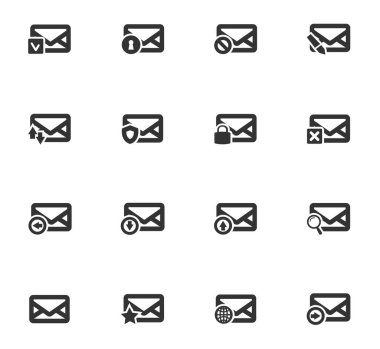 mektup ve Zarf Icon set