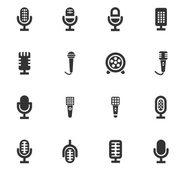 mikrofon Icon set