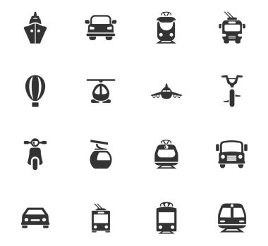 taşıma Icon set