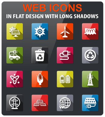 biyo yakıt Icon set