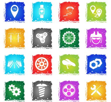 Bisiklet Icon set