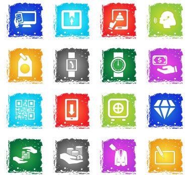 e-ticaret Icon set