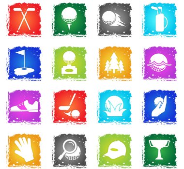 Golf Icon set