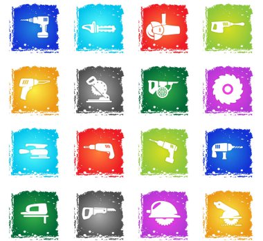 Endüstri/sanayii donatımı Icon set