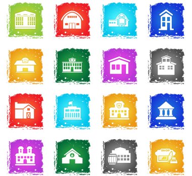 altyapı Icon set