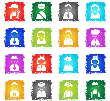 Meslek Icon set