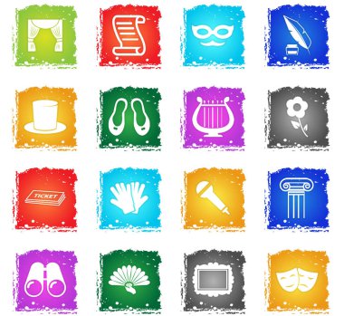 Tiyatro Icon set