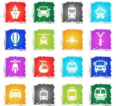 taşıma Icon set