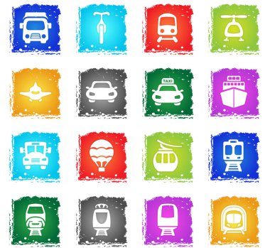 taşıma Icon set
