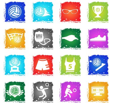 Voleybol Icon set