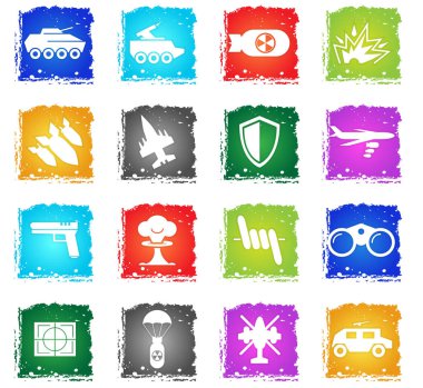 savaş simgeleri simge seti