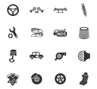 Otomatik ayarlama Icon set
