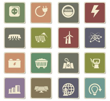 biyo yakıt Icon set