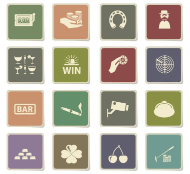 Casino Icon set
