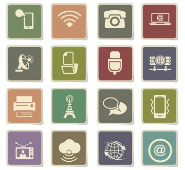 iletişim Icon set