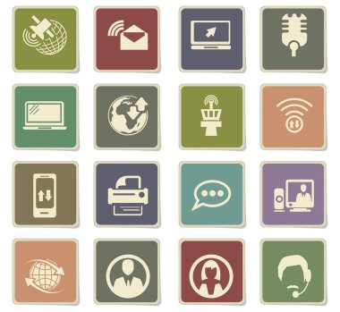 iletişim Icon set