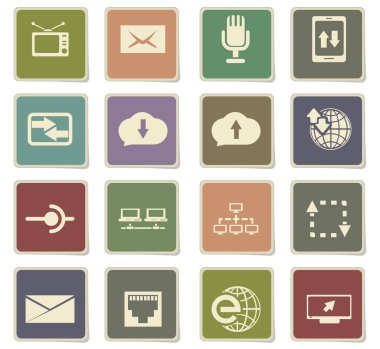 iletişim Icon set