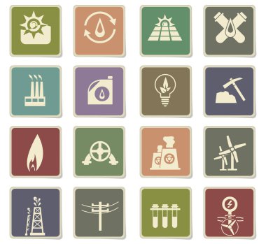 yakıt Icon set