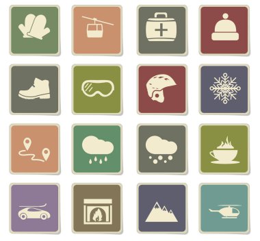 Kayak Icon set
