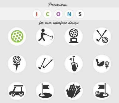 Golf Icon set