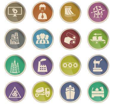 Sanayi simge seti
