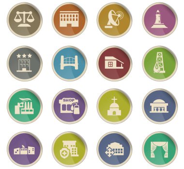 altyapı Icon set
