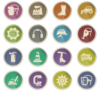 Endüstriyel Icon set