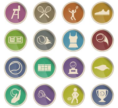 Tenis Icon set