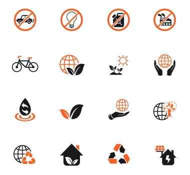 dünya gün Icon set