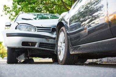 Sokak kazasında trafik kazası