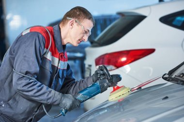 Araba autobody polisaj otomatik mekanik