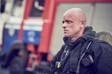 İtfaiyeci itfaiye sonra