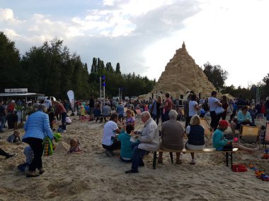 Dünya sandcastle 2017 16,68 metre içinde en yüksek
