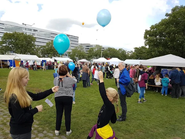 Almanya şehirde çocuk dünya gün 2017